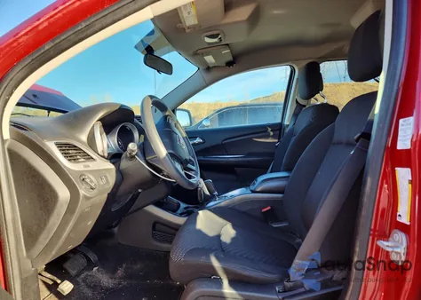 2015 Dodge Journey Sxt z USA, uszkodzony, nr VIN 3C4PDDBGXFT755706